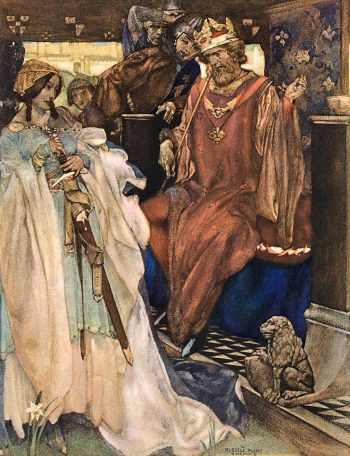 Le morte Darthur. The book of King Arthur and of his noble knights of the Round table. Edward H. and Elinor Raas Heller collection. By Sir Thomas Malory, Knt. Published 1910-11 by Philip Lee Warner, Publisher to the Medici Society, ltd. in London.